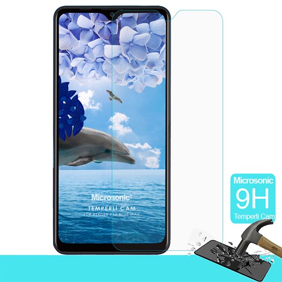 Microsonic Reeder P13 Blue Max Tempered Glass Cam Ekran Koruyucu 1