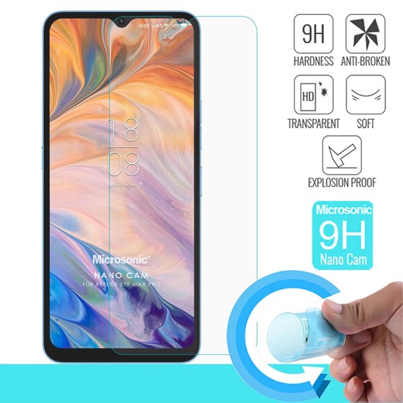 Microsonic Reeder S19 Max Pro Nano Glass Cam Ekran Koruyucu 2