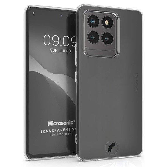 Microsonic Reeder S71 Kılıf Transparent Soft Şeffaf 1