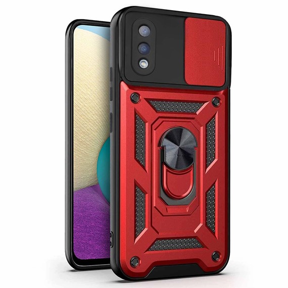 Microsonic Samsung Galaxy A02 Kılıf Impact Resistant Kırmızı 1