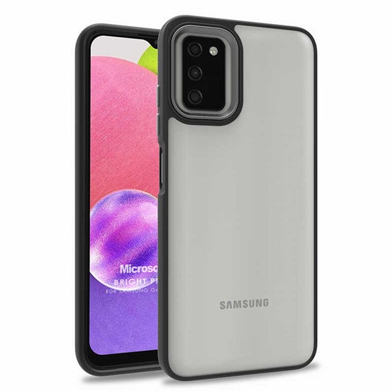 Microsonic Samsung Galaxy A03S Kılıf Bright Planet Siyah 1