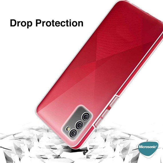 Microsonic Samsung Galaxy A04 Kılıf 6 Tarafı Tam Full Koruma 360 Clear Soft Şeffaf 5