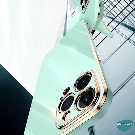 Microsonic Realme C25Y Kılıf Olive Plated Beyaz 3