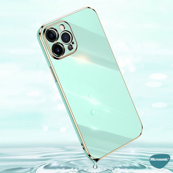 Microsonic Realme C25Y Kılıf Olive Plated Beyaz 7