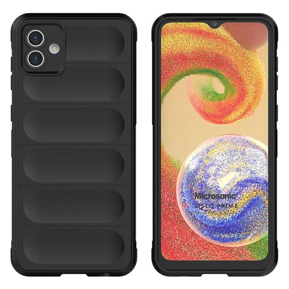 Microsonic Samsung Galaxy A04 Kılıf Oslo Prime Siyah 1