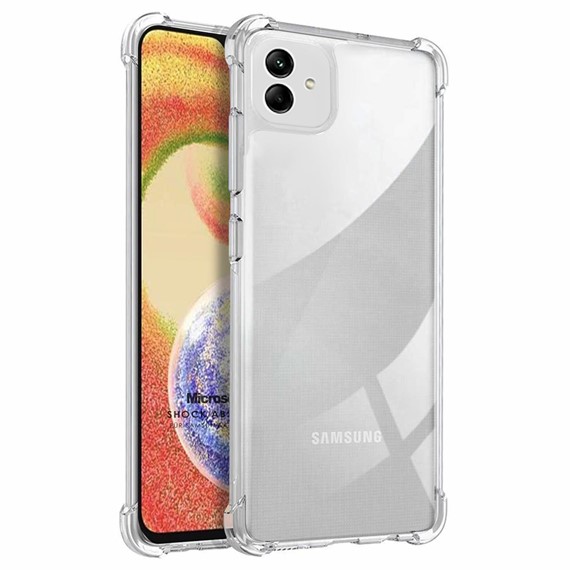 Microsonic Samsung Galaxy A04e Kılıf Shock Absorbing Şeffaf 1