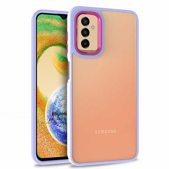 Microsonic Samsung Galaxy A13 5G Kılıf Bright Planet Lila 1