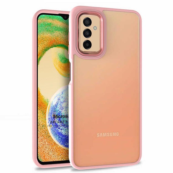 Microsonic Samsung Galaxy A04S Kılıf Bright Planet Rose Gold 1