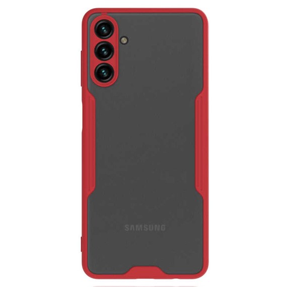Microsonic Samsung Galaxy A04S Kılıf Paradise Glow Kırmızı 2