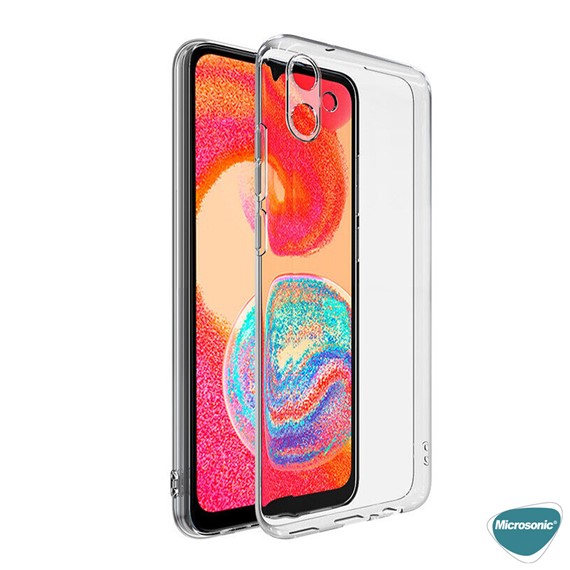 Microsonic Samsung Galaxy A05 Kılıf Transparent Soft Şeffaf 3