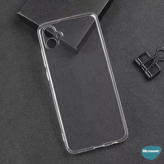 Microsonic Samsung Galaxy A05 Kılıf Transparent Soft Şeffaf 5