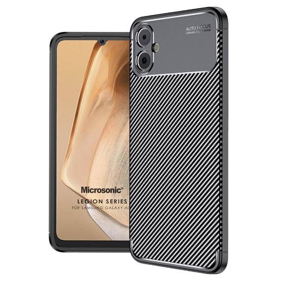 Microsonic Samsung Galaxy A06 Kılıf Legion Series Siyah 1