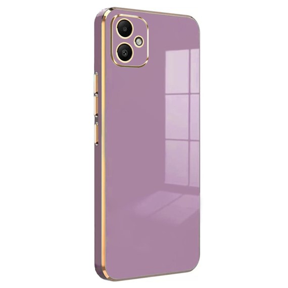 Microsonic Samsung Galaxy A06 Kılıf Olive Plated Lila 1