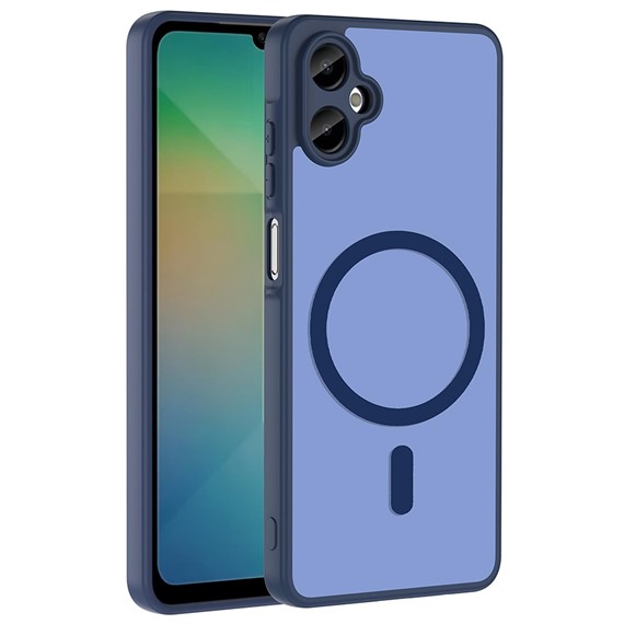Microsonic Samsung Galaxy A06 Kılıf MagSmoke Neo Lacivert 1