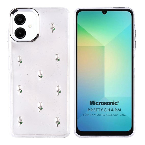 Microsonic Samsung Galaxy A06 Kılıf PrettyCharm Tulip 1