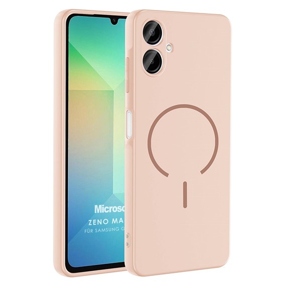 Microsonic Samsung Galaxy A07 Kılıf Zeno MagSafe Rose Gold 1