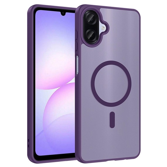 Microsonic Samsung Galaxy A07 Kılıf MagSmoke Neo Derin Mor 1