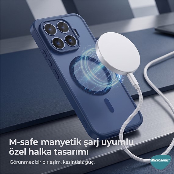 Microsonic Samsung Galaxy A07 Kılıf MagSmoke Neo Gri 2