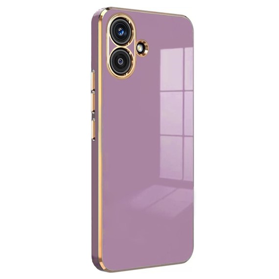 Microsonic Samsung Galaxy A07 Kılıf Olive Plated Lila 1