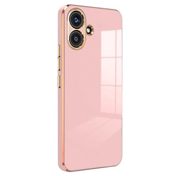 Microsonic Samsung Galaxy A07 Kılıf Olive Plated Pembe 1