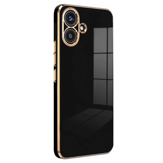 Microsonic Samsung Galaxy A07 Kılıf Olive Plated Siyah 1