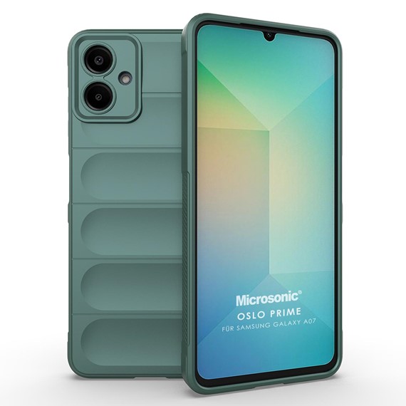 Microsonic Samsung Galaxy A07 Kılıf Oslo Prime Yeşil 1