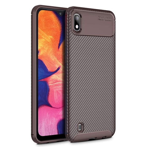 Microsonic Samsung Galaxy A10 Kılıf Legion Series Kahverengi 1