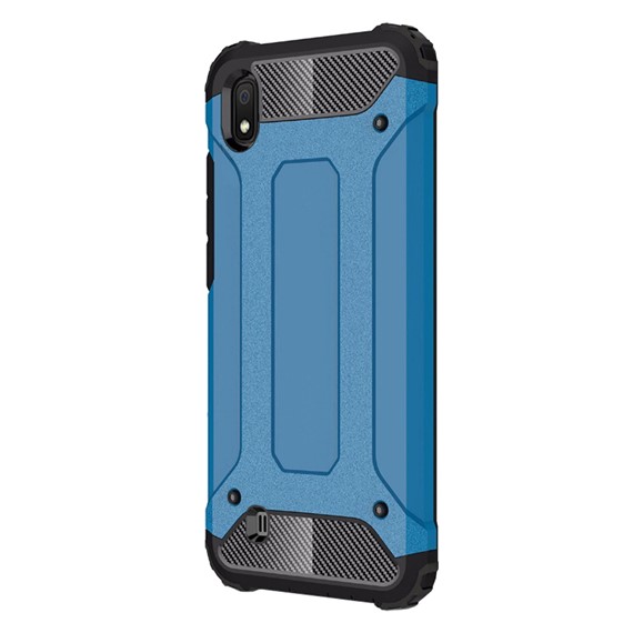 Microsonic Samsung Galaxy A10 Kılıf Rugged Armor Mavi 2