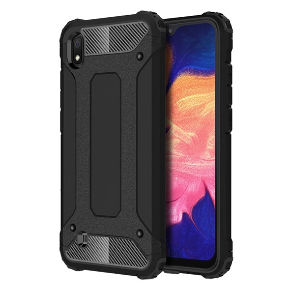 Microsonic Samsung Galaxy A10 Kılıf Rugged Armor Siyah 1