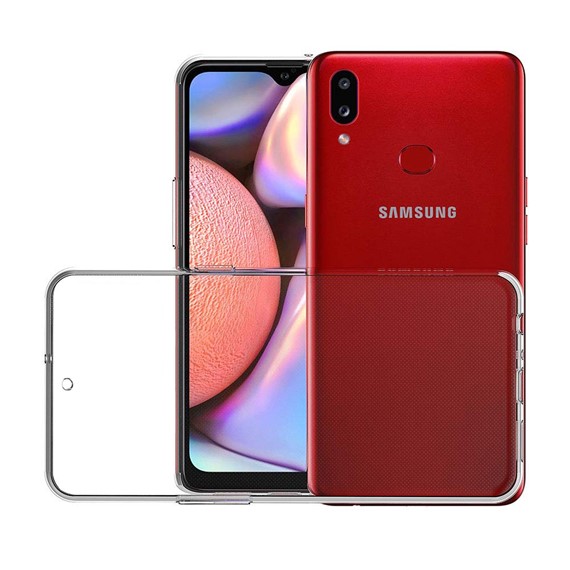 Microsonic Samsung Galaxy A10s Kılıf 6 tarafı tam full koruma 360 Clear Soft Şeffaf 5