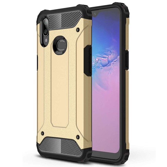 Microsonic Samsung Galaxy A10s Kılıf Rugged Armor Gold 1