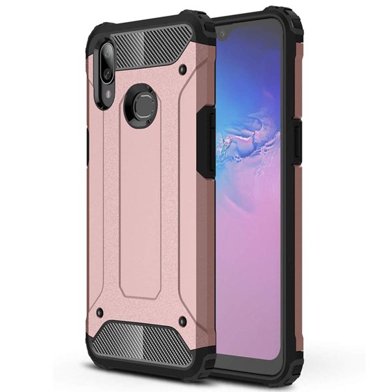 Microsonic Samsung Galaxy A10s Kılıf Rugged Armor Rose Gold 1