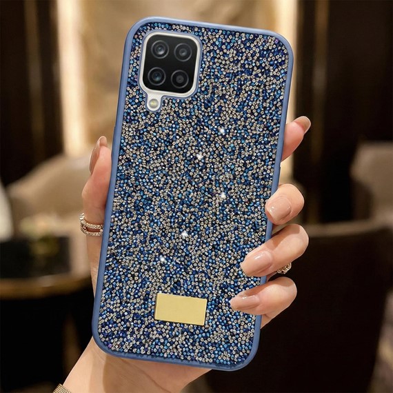 Microsonic Samsung Galaxy M12 Kılıf Cosmic Shine Lacivert 2