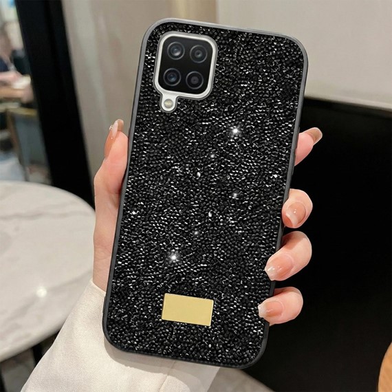 Microsonic Samsung Galaxy M12 Kılıf Cosmic Shine Siyah 2