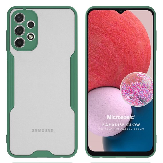Microsonic Samsung Galaxy A13 4G Kılıf Paradise Glow Yeşil 1