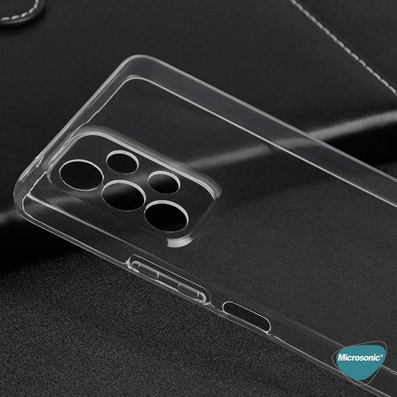 Microsonic Samsung Galaxy A23 Kılıf Transparent Soft Şeffaf 3