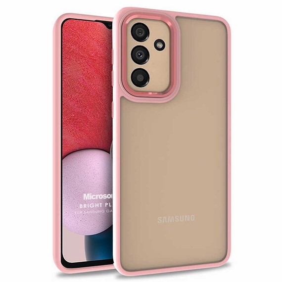 Microsonic Samsung Galaxy A14 Kılıf Bright Planet Rose Gold 1