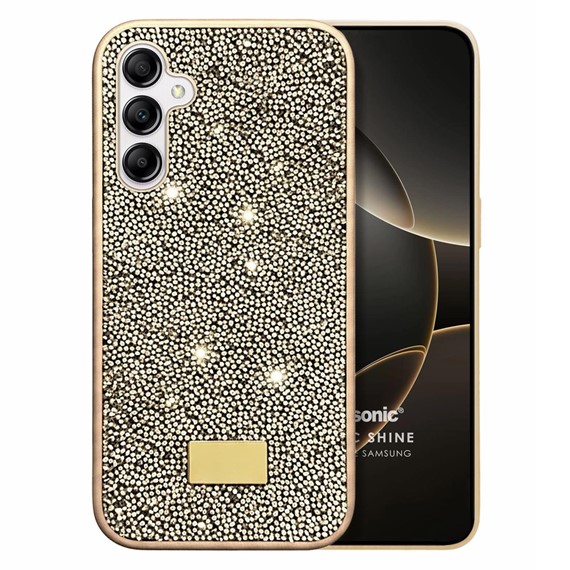 Microsonic Samsung Galaxy A54 Kılıf Cosmic Shine Gold 1