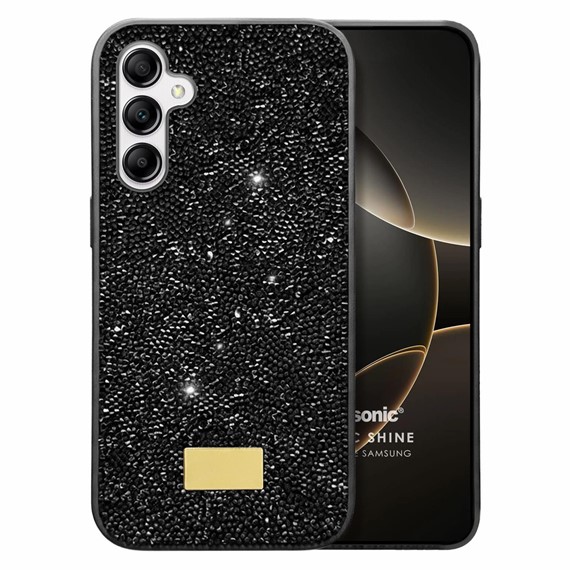 Microsonic Samsung Galaxy A34 Kılıf Cosmic Shine Siyah 1