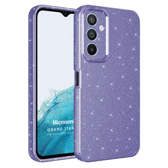 Microsonic Samsung Galaxy A14 Kılıf Grand Stardust Mor 1