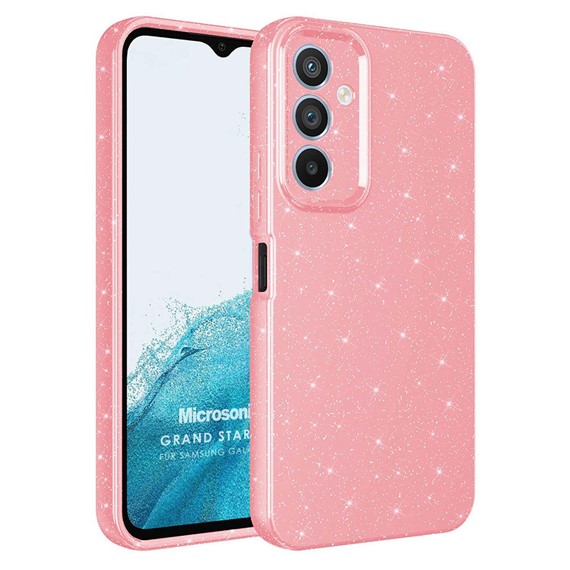 Microsonic Samsung Galaxy A14 Kılıf Grand Stardust Pembe 1