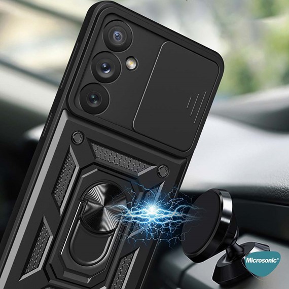 Microsonic Infinix Note 30 VIP Kılıf Impact Resistant Siyah 3