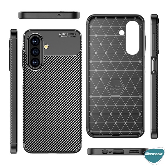Microsonic Samsung Galaxy A17 Kılıf Legion Series Siyah 5