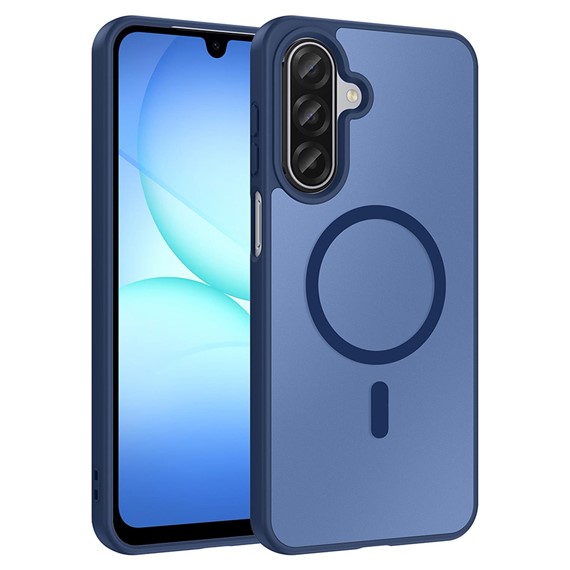 Microsonic Samsung Galaxy A17 Kılıf MagSmoke Neo Lacivert 1