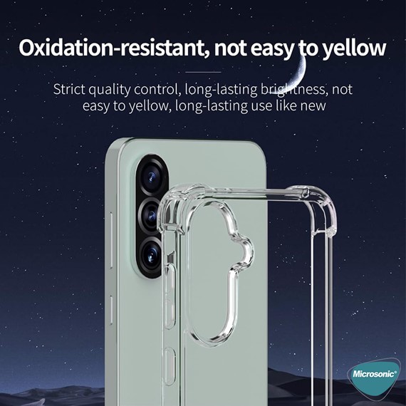 Microsonic Samsung Galaxy A26 Kılıf Shock Absorbing Şeffaf 2