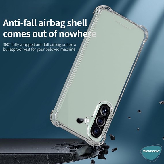 Microsonic Samsung Galaxy A26 Kılıf Shock Absorbing Şeffaf 3