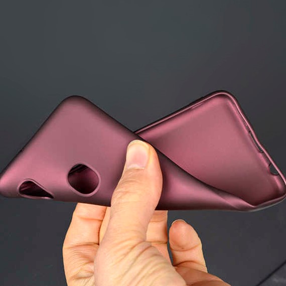 Microsonic Matte Silicone Samsung Galaxy A20 Kılıf Kırmızı 3