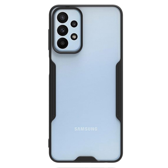 Microsonic Samsung Galaxy A23 Kılıf Paradise Glow Siyah 2