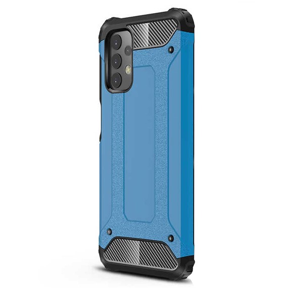 Microsonic Samsung Galaxy A23 Kılıf Rugged Armor Mavi 2