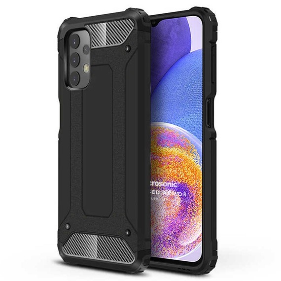 Microsonic Samsung Galaxy A23 Kılıf Rugged Armor Siyah 1